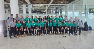 منتخب مصر للسيدات تحت 20 عاماً يصل مالابو تحضيراً لمباراة غينيا الاستوائية