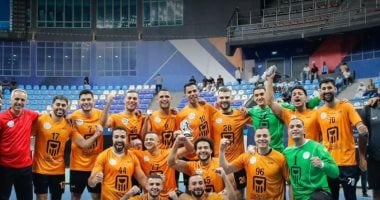 رجال البنك الأهلي يتفوقون على الشباب السوري ويضمنون التأهل لنصف نهائي البطولة العربية