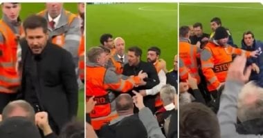 يويفا يبدأ تحقيقاته في واقعة سيميونى مع مشجع ليفربول بعد الإيقاف الطويل