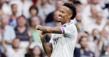 ريال مدريد يتقدم على إسبانيول في الشوط الأول بهدف ميليتاو المذهل فيديو