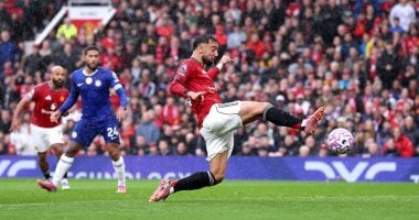 برونو يحقق الهدف المئوي في مواجهة مان يونايتد ضد تشيلسي بفيديو مثير