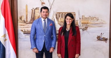 رانيا المشاط تناقش مع وزير الرياضة تعزيز التعاون المشترك بين الوزارتين