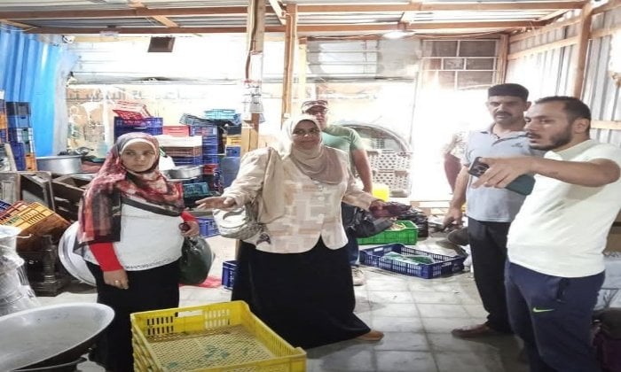 إحباط غش تجاري وضبط مواد غذائية فاسدة في شبين الكوم