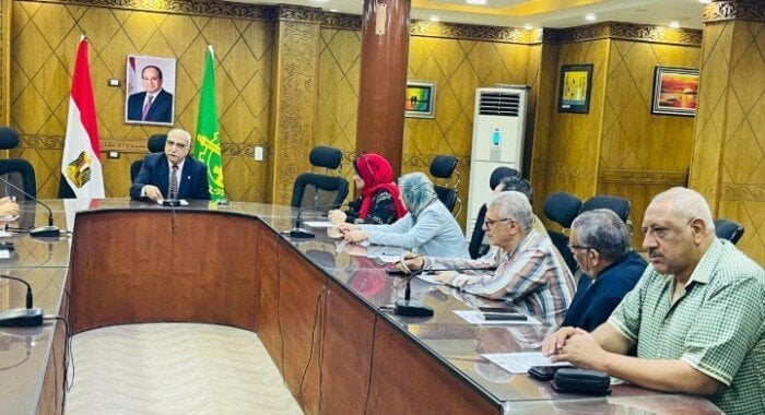 استعدادات العام الدراسي الجديد في القليوبية تحت إشراف المدير التعليمي