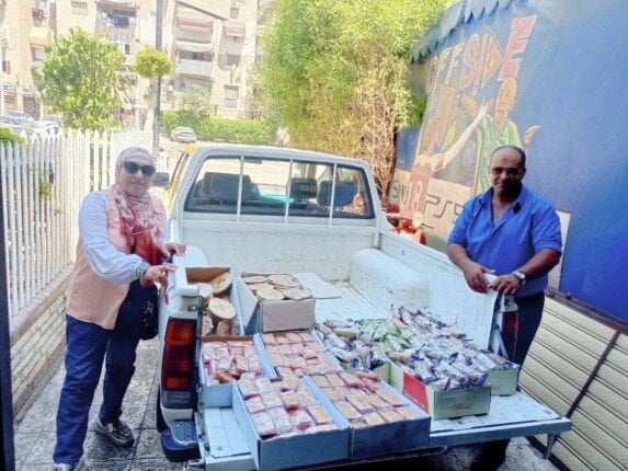 القبض على حلوى المولد النبوي الفاسدة في بورسعيد