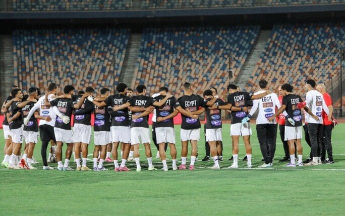 المنتخب المصري يُنهي تحضيراته لمواجهة إثيوبيا في استاد القاهرة