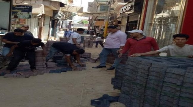 تحسين بنية الشوارع في أشمون والشهداء: متابعة محافظ المنوفية