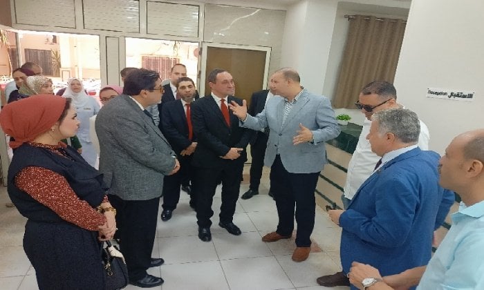 تفقد مشاريع الهلال الأحمر بالغربية: رئيس قطاع التكافل ببنك ناصر يشيد بمركز العلاج الطبيعي