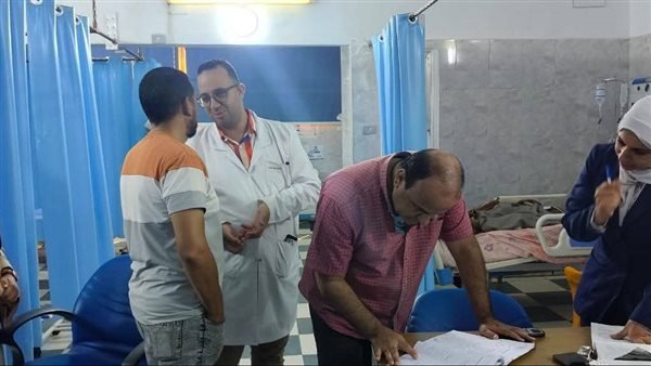 جولة تفقدية لمدير الخدمات الطبية في مستشفيات المنوفية
