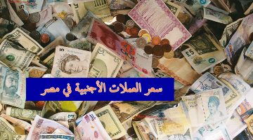 سعر صرف العملات الأجنبية في مصر