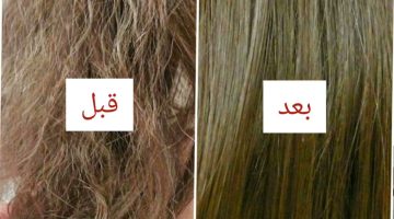 وصفة التخلص من جفاف الشعر